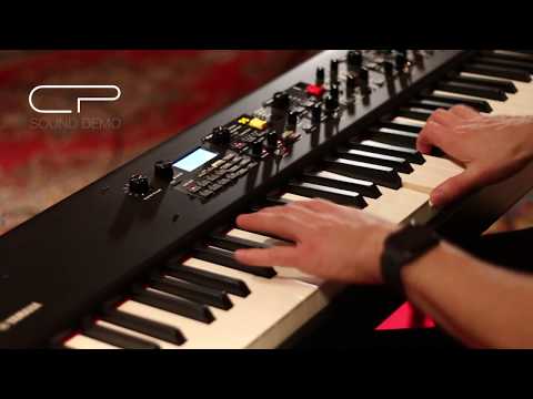 Yamaha YC88 Digital Stage Keyboards (Natural Wood)