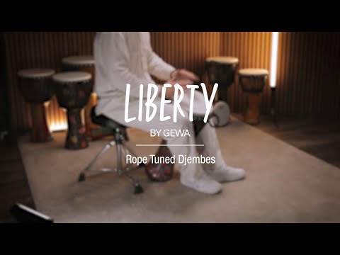 GEWA Djembe Liberty series Seilgestimmt - 12" Pineapple