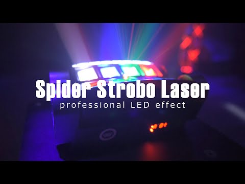 Light4Me SPIDER STROBO LASER LED-Lichteffekt