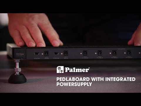 Palmer Pedalbay® 40 PB - Pedalboard inkl. WTPB40-Stromleiste