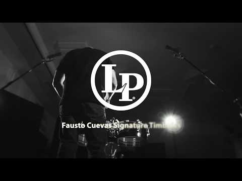 Latin Perkussion Timbales Fausto Cuevas Signature - 14"/16" (LP1416-R)