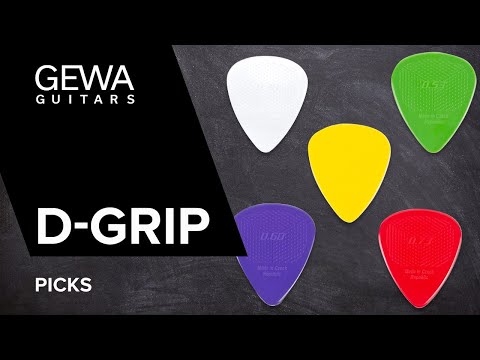 D-Grip Janicek Jazz C Plektren, 0,88 mm, gelb, 6 Stück