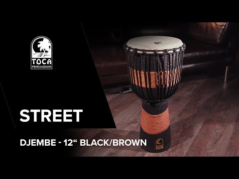 Toca Djembe Street Serie - 10", Höhe: 20" (51cm) (TSSDJ-MB)