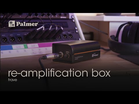 Palmer RIVER trave - Passive Re-Amp-Box zur Korrektur
