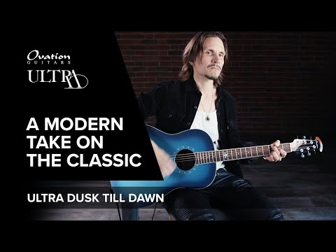 Ovation E-Akustikgitarren Pro Series Ultra Mid-Depth Non-Cutaway - Dusk till dawn (1516DTD-G)