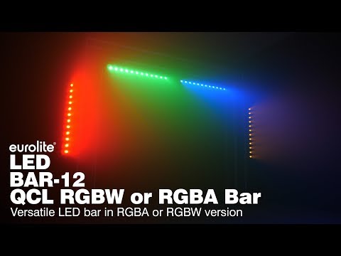 Eurolite Set 4x LED BARS-12 QCL RGBW Bar + Flightcase