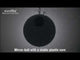 EUROLITE Mirror Ball 40cm black