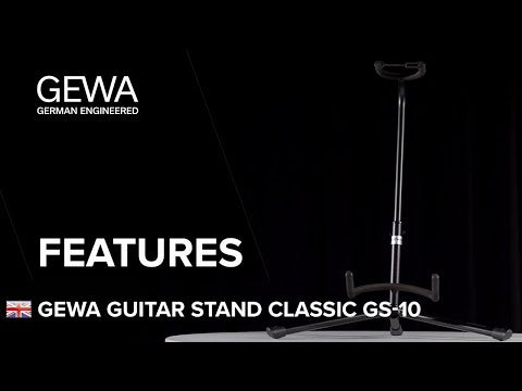 GEWA Classic Gitarrenständer GS-10RD, rot