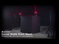 OMNITRONIC Gebogener mobiler Event-Ständer
