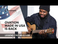 Ovation E-Acoustic Gitarren Pro Series Legend USA - Natural Satin (1767-4S-G)