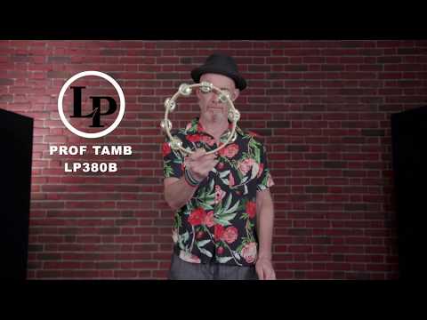 Latin Percussion Tambourine Professional - LP Single Row Tambourine 10 (LP380A)
