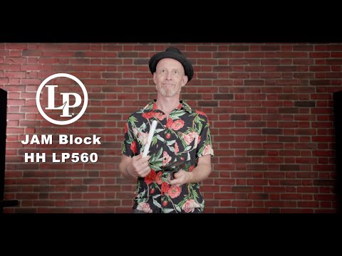 Latin Perkussion Blocks Hand Held Jam Block (LP560)