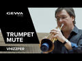 VHIZZPER Warm-Up Mute Übungsdämpfer für trompete, gelb
