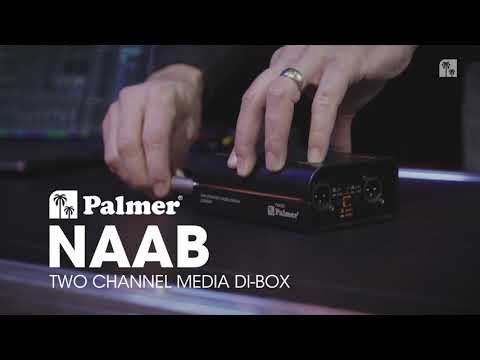Palmer RIVER naab - Passive 2-Kanal-DI-Box für Medienanwendungen