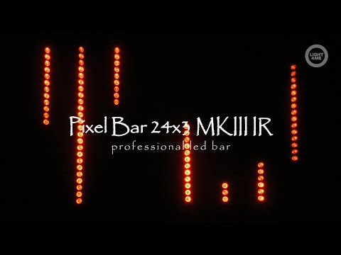 LIGHT4ME PIXEL BAR 24x3W MKIII IR LED-Bar Fernbedienung