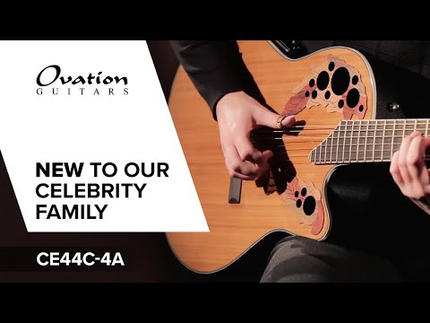 Ovation E-Akustik-Konzertgitarren Celebrity MS Classic Nylon - Natural Gloss (CE44C-4A-G)