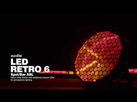 EUROLITE LED RETRO 6 Spot ABL