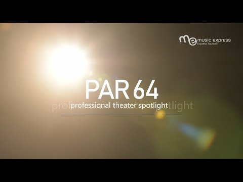 LIGHT4ME PAR 64 100W LED ZOOM Theaterscheinwerfer