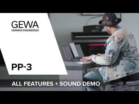 GEWA Tragbares Piano PP-3 - PP-3 ohne ständer
