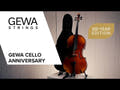 GEWA Anniversary Cello 1/2, mit Bogen, Tasche und Kolophonium
