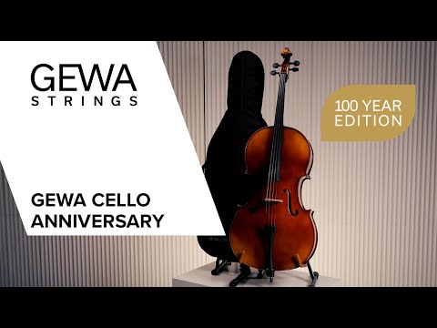 GEWA Anniversary Cello 1/2, mit Bogen, Tasche und Kolophonium