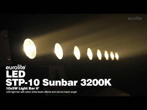 EUROLITE LED STP-10 Sunbar 3200K 10x5W Light-Leiste 6°