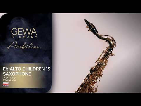 GEWA Ambition AS655 Eb-Kinder-Alt­saxofon, Goldlack