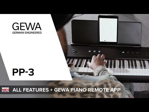GEWA Tragbares Piano PP-3 - PP-3 ohne ständer