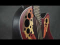Ovation E-Acoustic Gitarren Celebrity Elite Mid Cutaway - Ruby Red (CE44-RR-G)