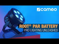Cameo ROOT® PAR BATTERY - 5 × 4 W batteriebetriebener RGBW LED PAR-spotlight