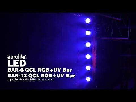EUROLITE LED BAR-6 QCL RGB+UV Bar