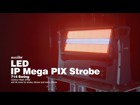 EUROLITE LED IP Mega PIX Stroboskop 714 SWING