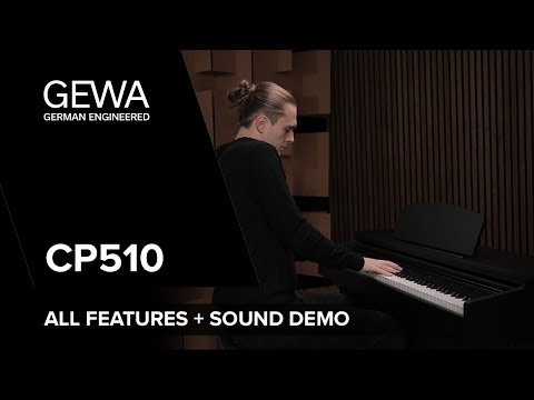GEWA Digitalpiano CP510 - black matt