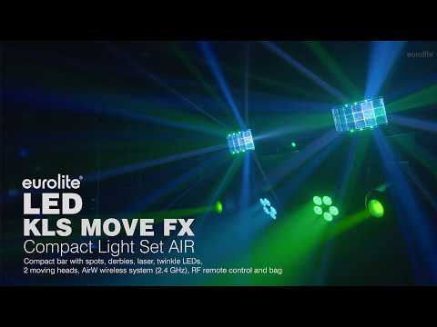 EUROLITE LED KLS MOVE FX Kompaktes Light Set AIR