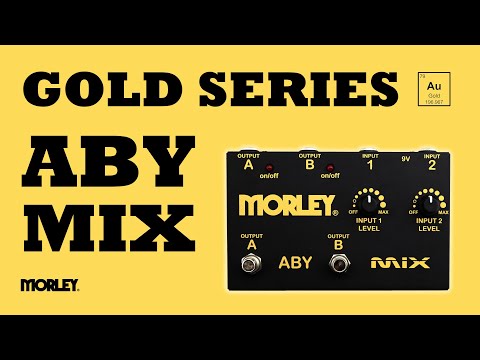 Morley ABY-MIX-G Gold Serie Mixer und Kombinator