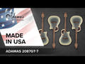 Adamas E-Akustik Gitarren 2087GT Deep Contour Cutaway - Reverse Beige Burst (2087GT-7-G)