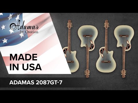 Adamas E-Akustik Gitarren 2087GT Deep Contour Cutaway - Reverse Beige Burst (2087GT-7-G)