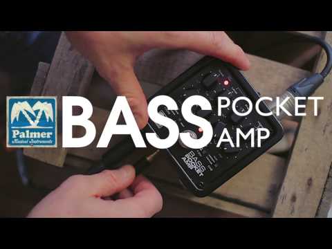 Palmer POCKET AMP BASS - Tragbarer Bass-Vorverstärker