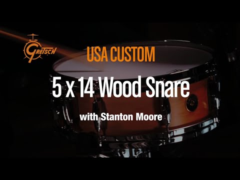 Gretsch Snare Drum USA Custom - 14" x 5" / 8 double lugs