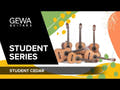 GEWA Klassische Gitarre Student Zeder - 1/4 Größe natur
