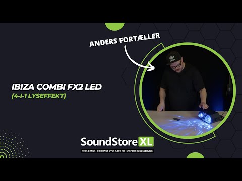 Ibiza Combi FX2 LED Lichteffekt