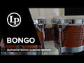Latin Perkussion Bongo Matador Holz - Almond Brown (M201-ABW)