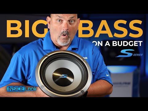 Alpine S2-W8D4 8" Subwoofer, doppelt, 4 Ohm