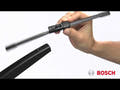 BOSCH Flachbalken-Heckscheibenwischer 1 Stück 380mm (3397016087)
