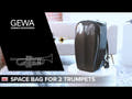 GEWA Gig Bag für Trompeten Space Bag - Titanium