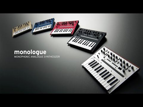 Korg Monologue Synthesizer (Schwarz)
