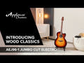Applause E-Akustik Gitarren Wood Classics AEJ96-1 Jumbo Cut Electro - Sunburst (AEJ96-1)