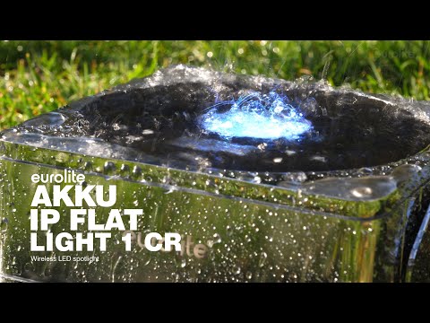 EUROLITE AKKU IP Flach Light 1 cr