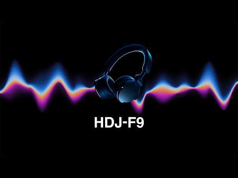 AlphaTheta HDJ-F9 Kabellose DJ-Kopfhörer – Black