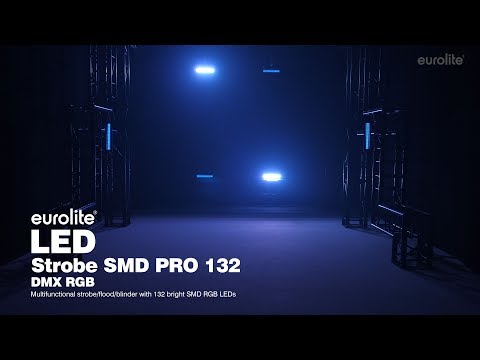 EUROLITE LED Stroboskop SMD PRO 132 DMX RGB